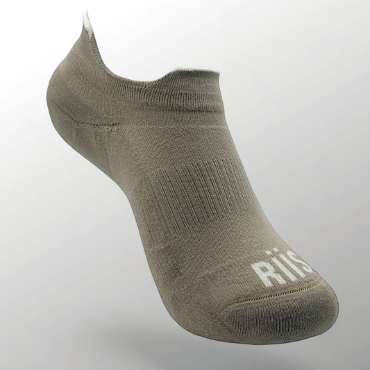 Low Ankle - Stone and White